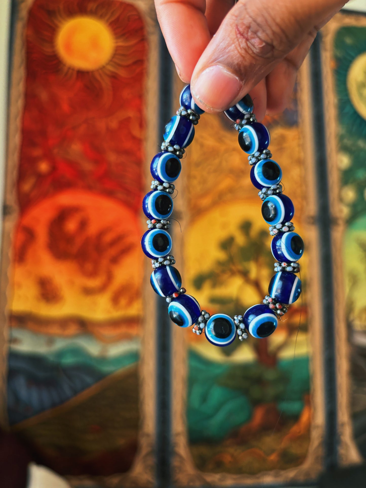 Evil Eye Silver Plated Bracelet
