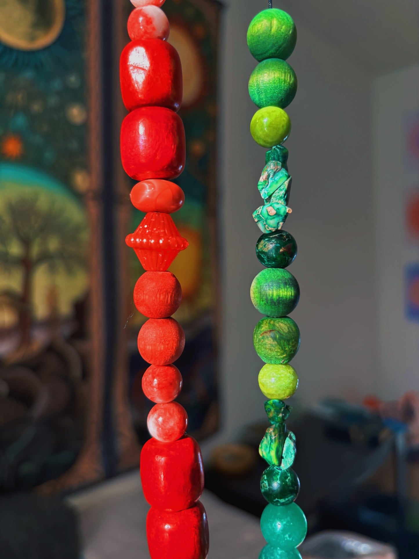 Bright Boho Stacked bracelets