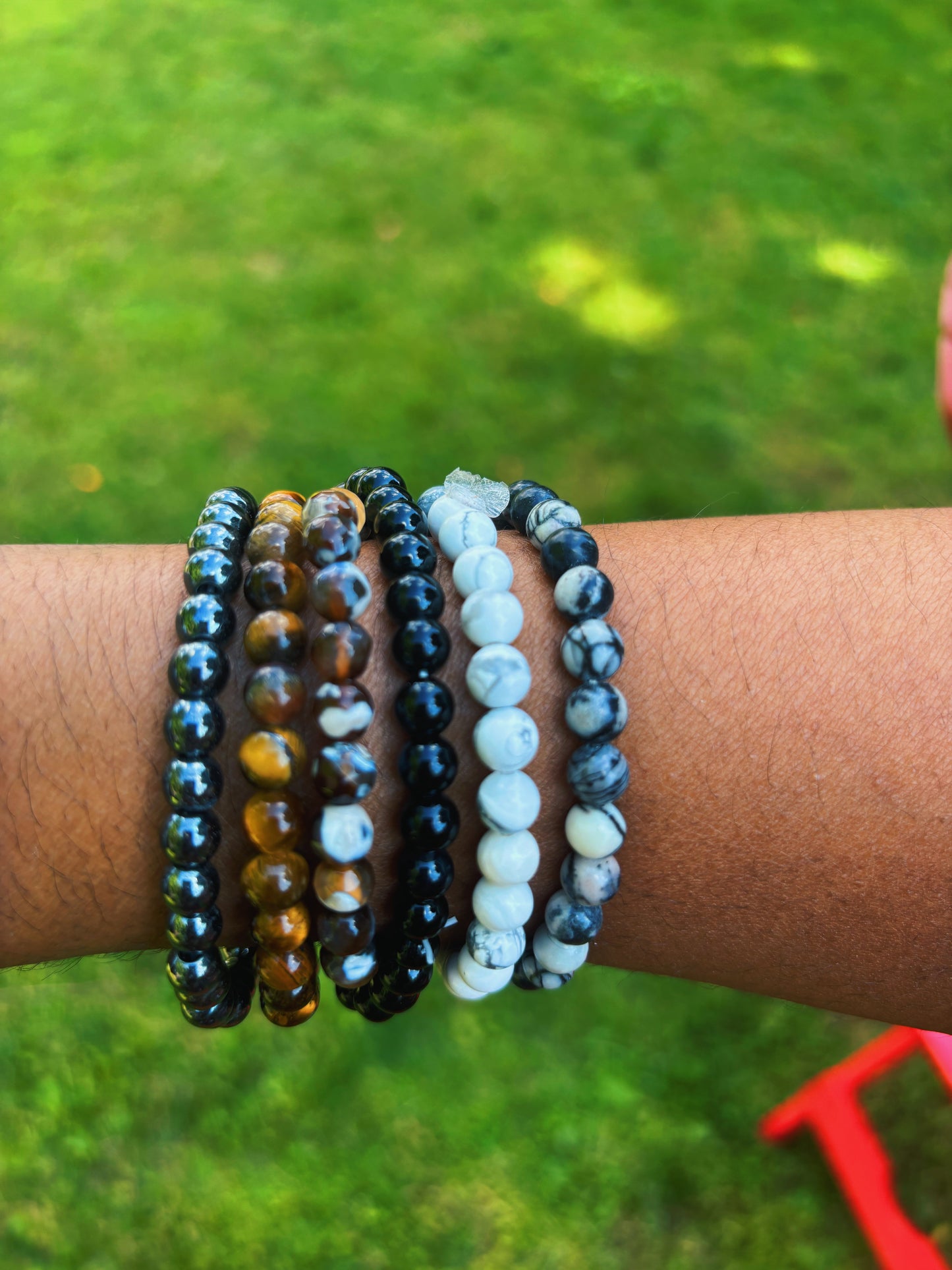 Masculine Beaded Bracelet Collection