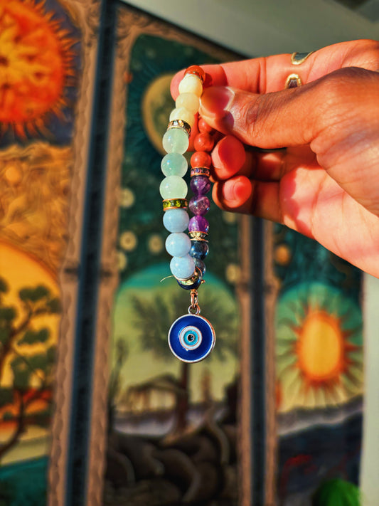 Chakra Crystal Beaded Bracelet