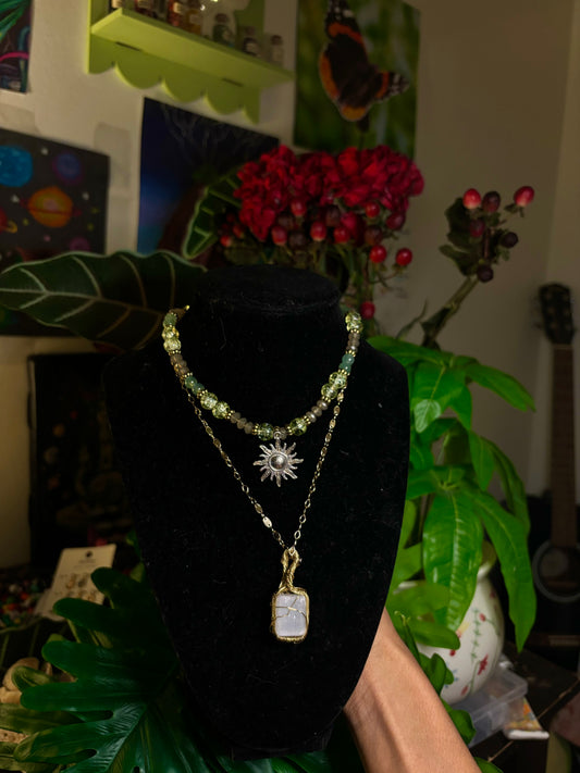 A Wire Wrapped Necklace