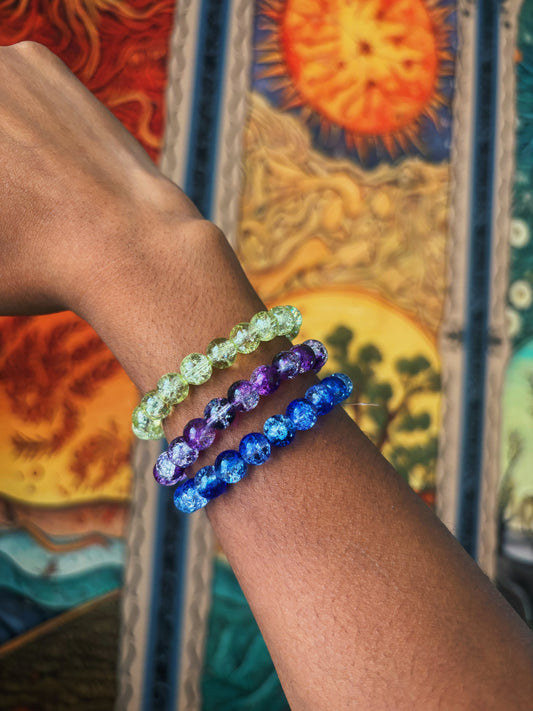 Galaxy Crystal Beaded Bracelets
