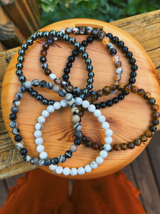 Masculine Beaded Bracelet Collection
